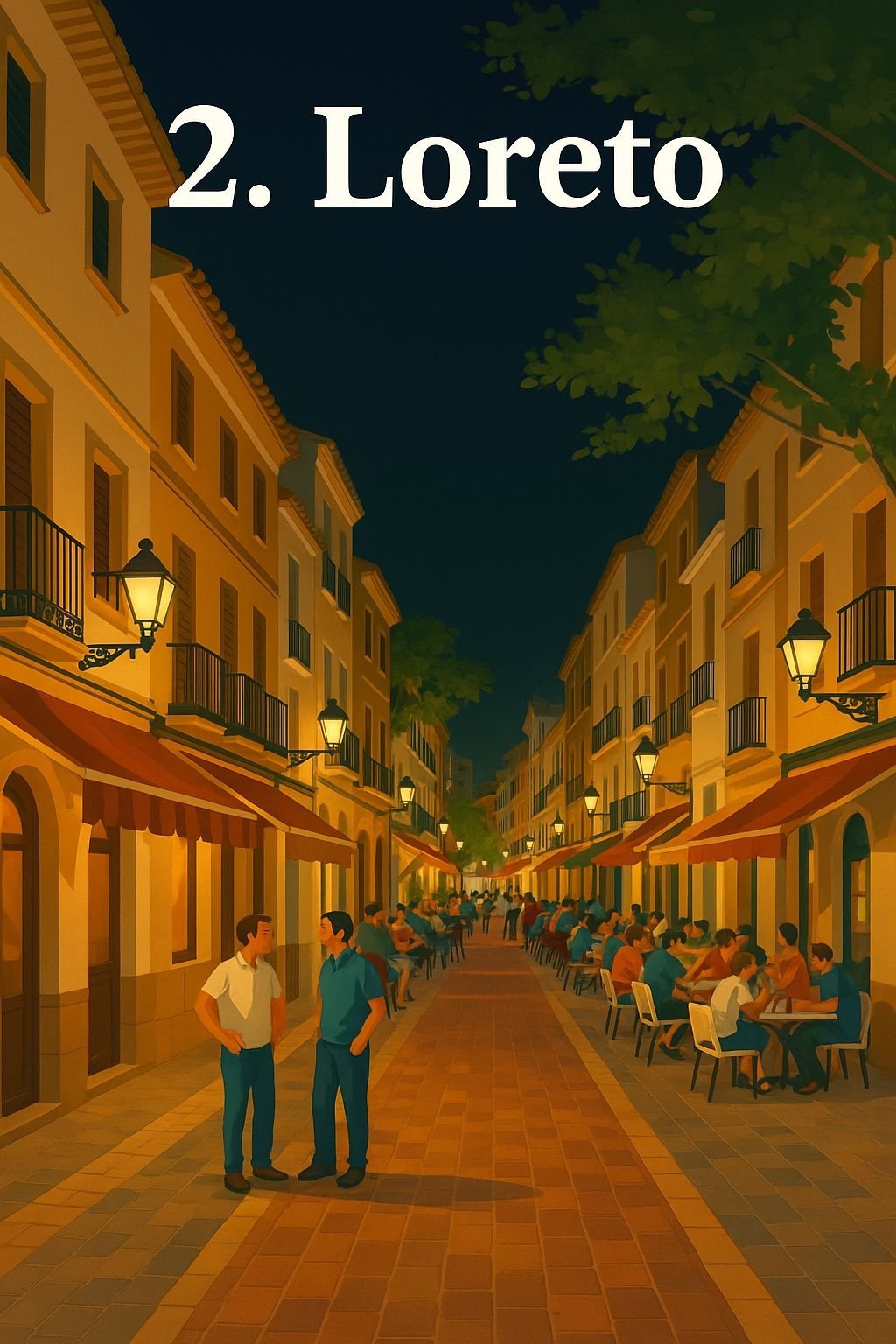 Historic street in central Dénia
